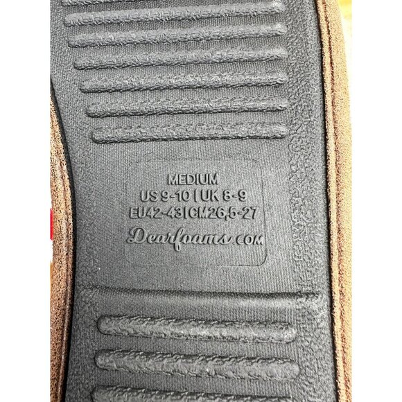 Dearfoams Americana Bald Eagle Slippers Size 9 - 10 - Picture 8 of 10